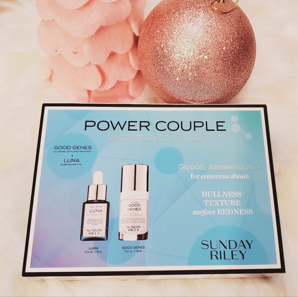 Sunday Riley Luna & Good Genes Power Couple Set Retinol and Lactic Acid Duo